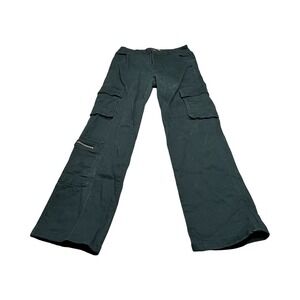 Disclosure Cargo Pants Women's Size 11/30 Emerald Green Utility Pockets Goth